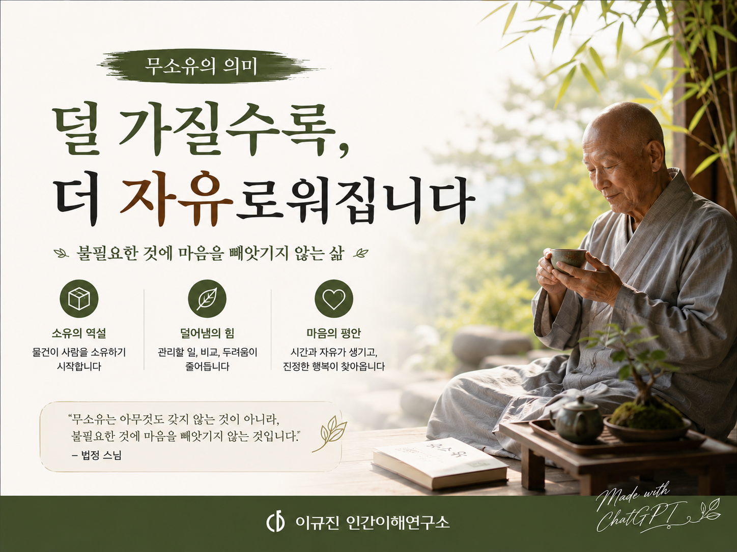 무소유의 의미